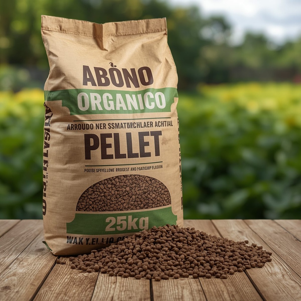[FER-012] Abono Orgánico Pellet (saco 25 kg)