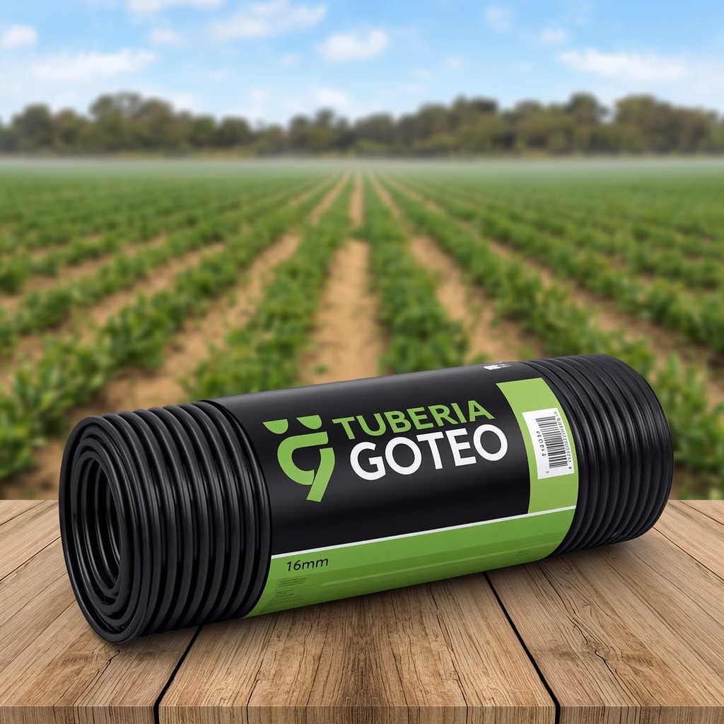 [RIE-001] Tubería Goteo 16 mm (rollo 100 m)