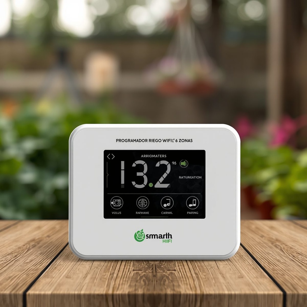 [RIE-007] Programador Riego WiFi 6 Zonas (ud)