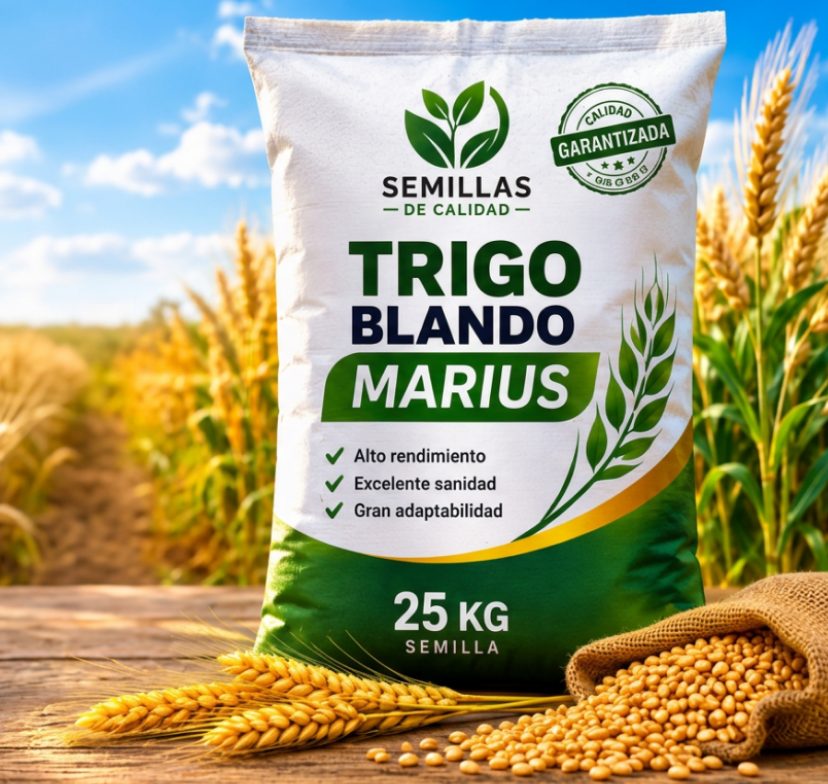 [SEM-002] Semilla Trigo Blando Marius (saco 25 kg)
