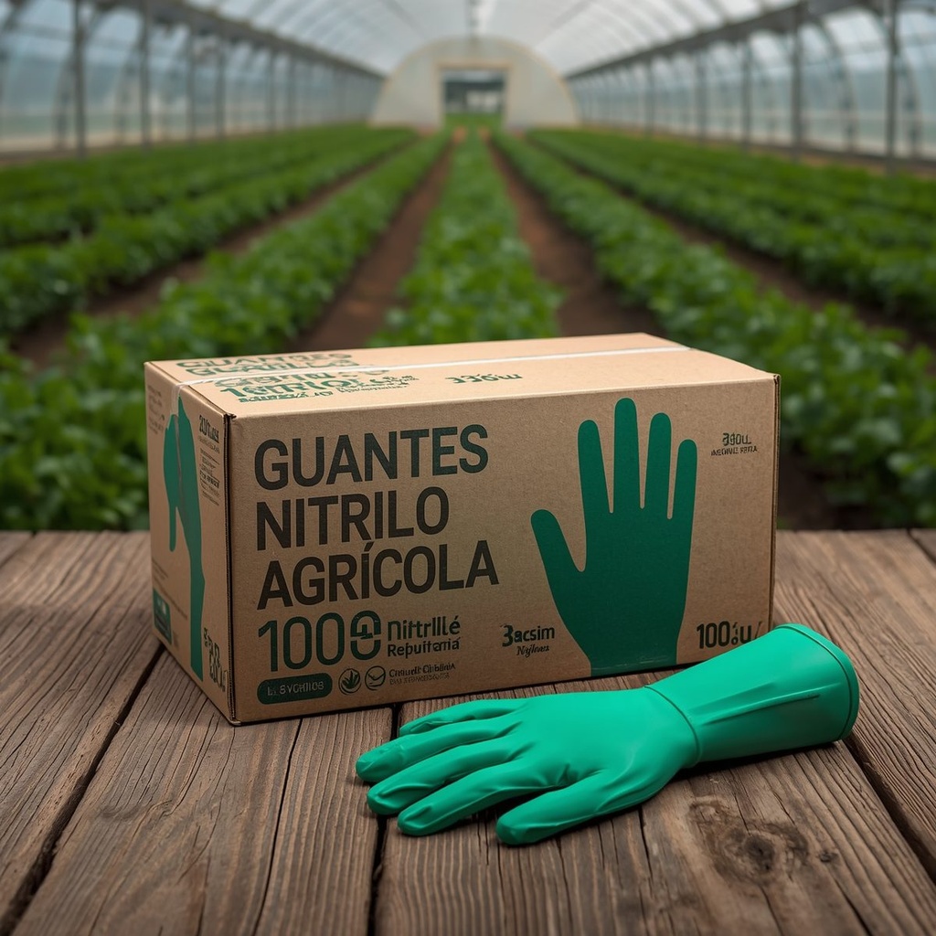 [HER-006] Guantes Nitrilo Agrícola (caja 100 ud)