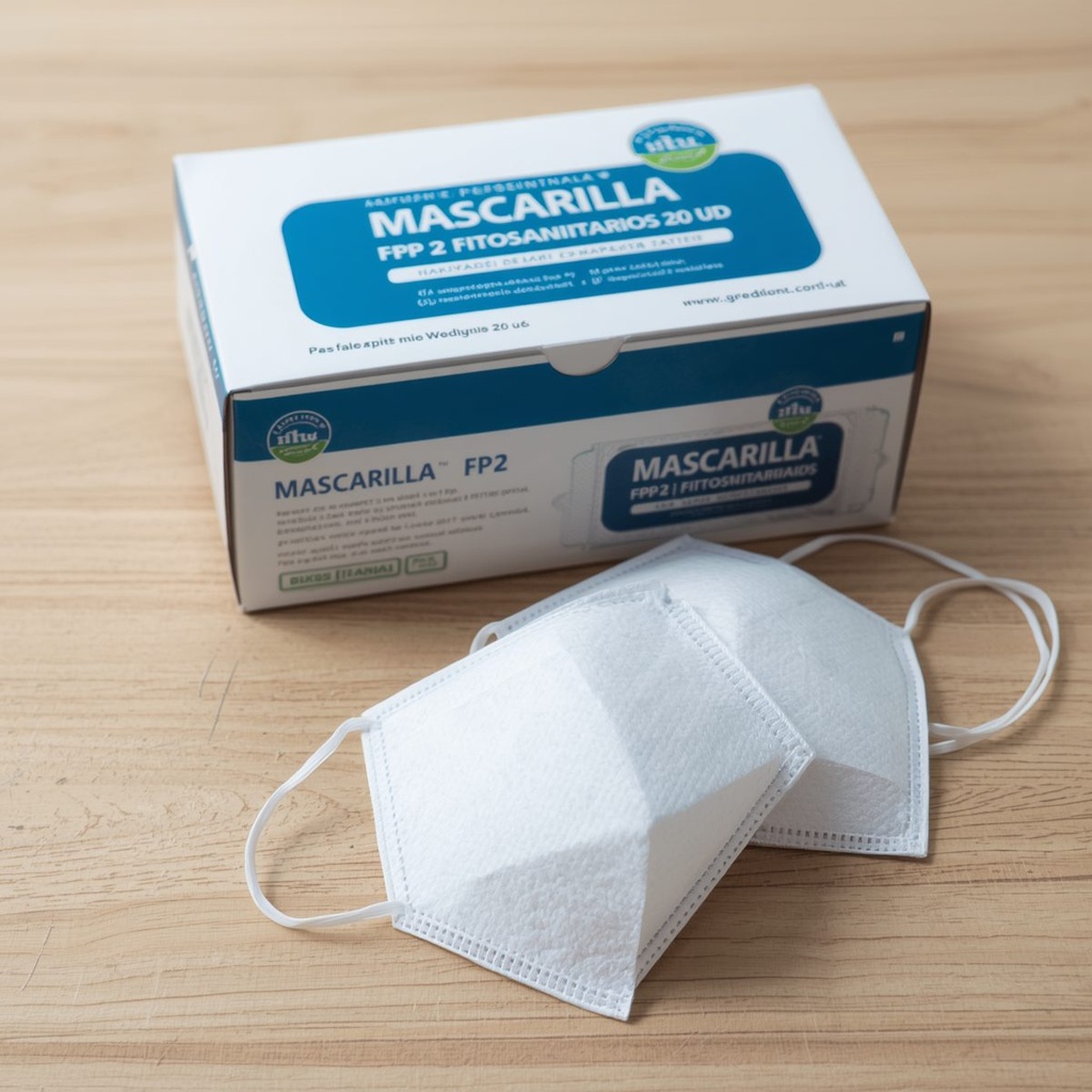 [HER-007] Mascarilla FFP2 Fitosanitarios (caja 20 ud)